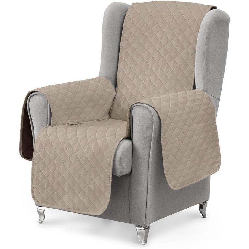 Copripoltrona Relax Reversibile con Braccioli Rivestimento Mor